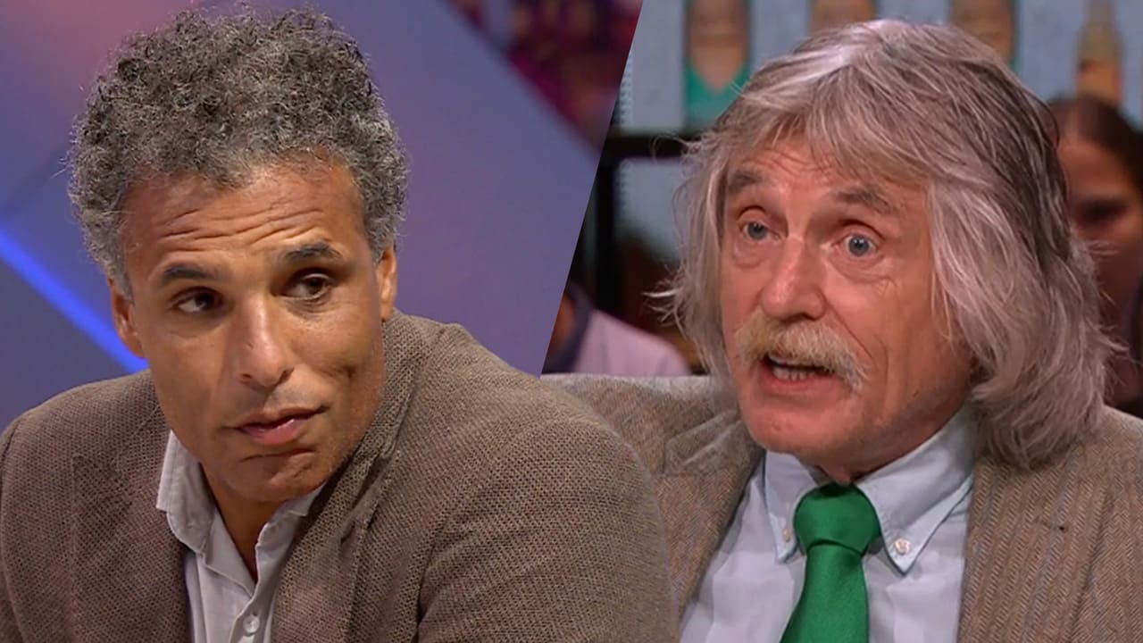 Johan Derksen over Van Hooijdonk: 'Hoef je toch niet voor straf van de televisie te worden gehaald'