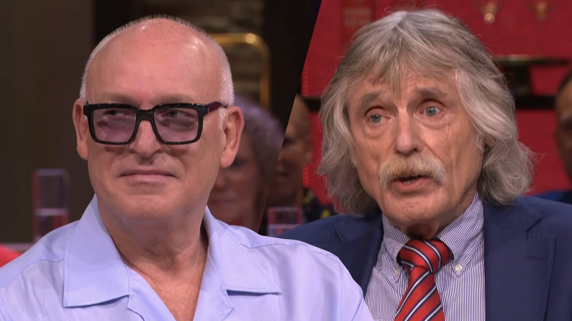 Johan Derksen en René van der Gijp geven mening over eerste uitzending van RTL Tonight