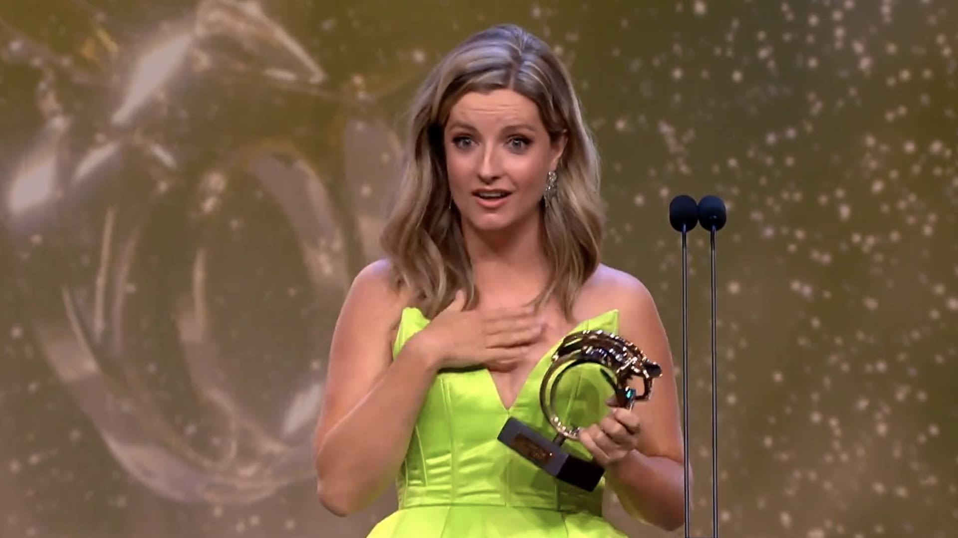 Video: Kijk hier de speech van Merel Ek op het Gouden Televizier-Ring Gala terug