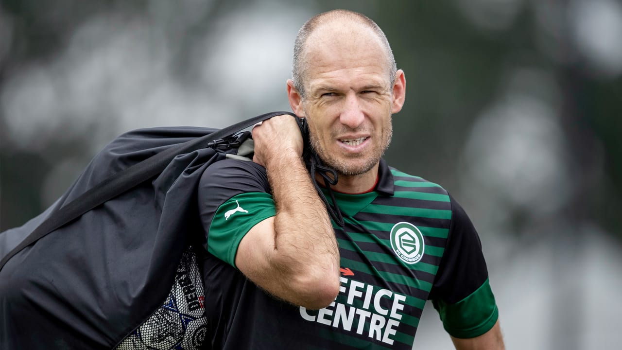 Arjen Robben vrijdag toch niet in actie voor FC Groningen