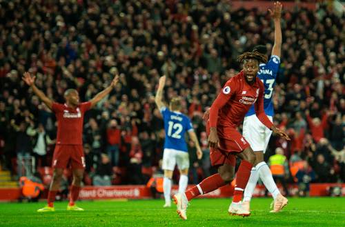 Origi volgde instinct in derby van Liverpool