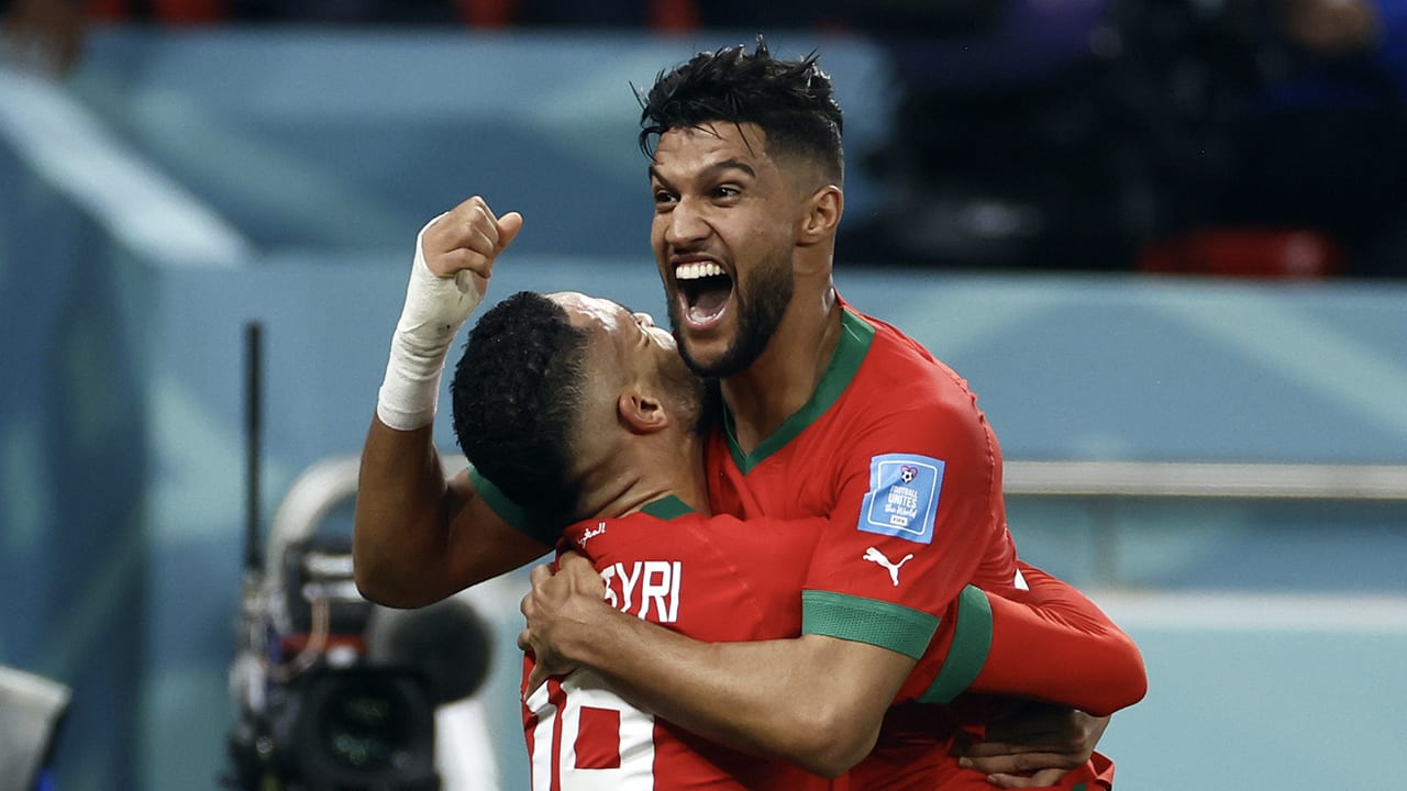 Sprookje Marokko duurt voort: ten koste van Ronaldo naar halve finale WK