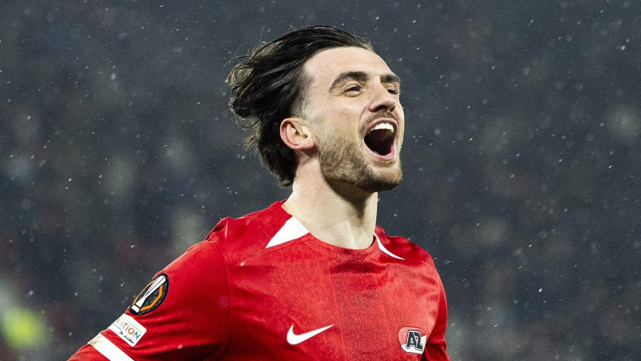 AZ na late zege op AS Roma nagenoeg zeker van vervolg Europa League