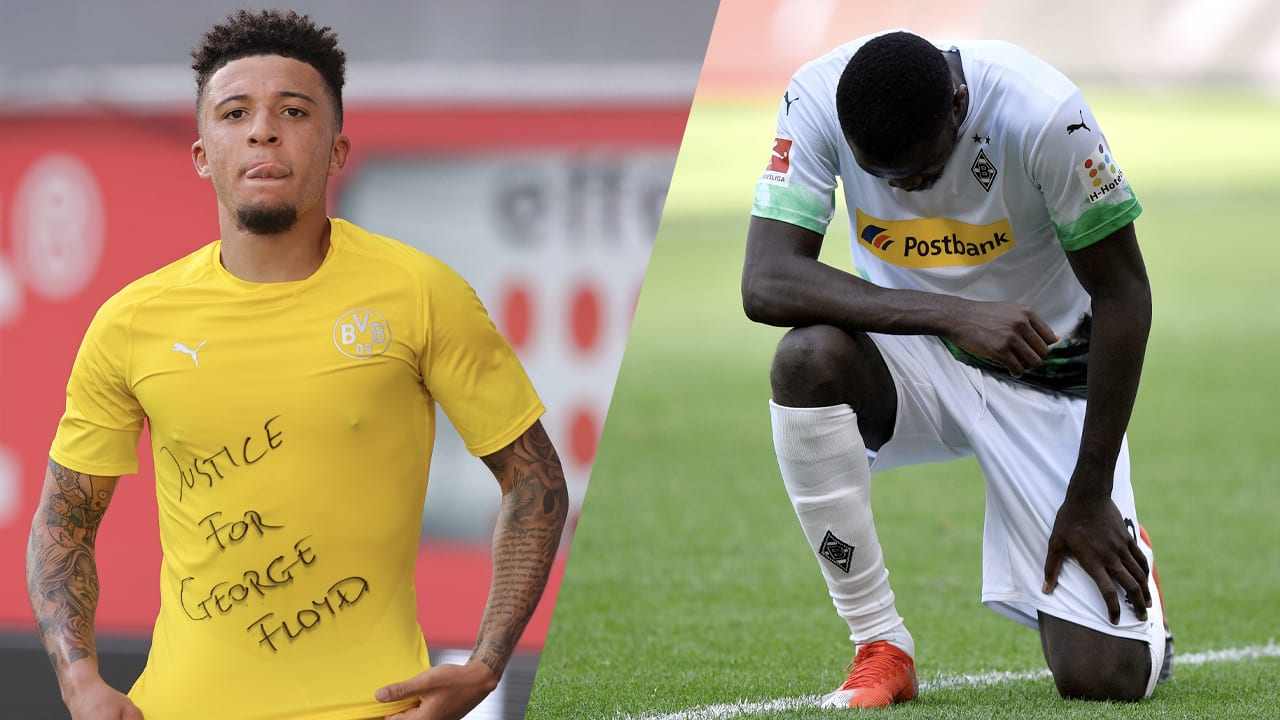 Duitse bond straft niet voor steunbetuigingen aan George Floyd