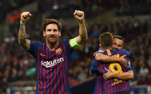 Messi terug op trainingsveld Barcelona