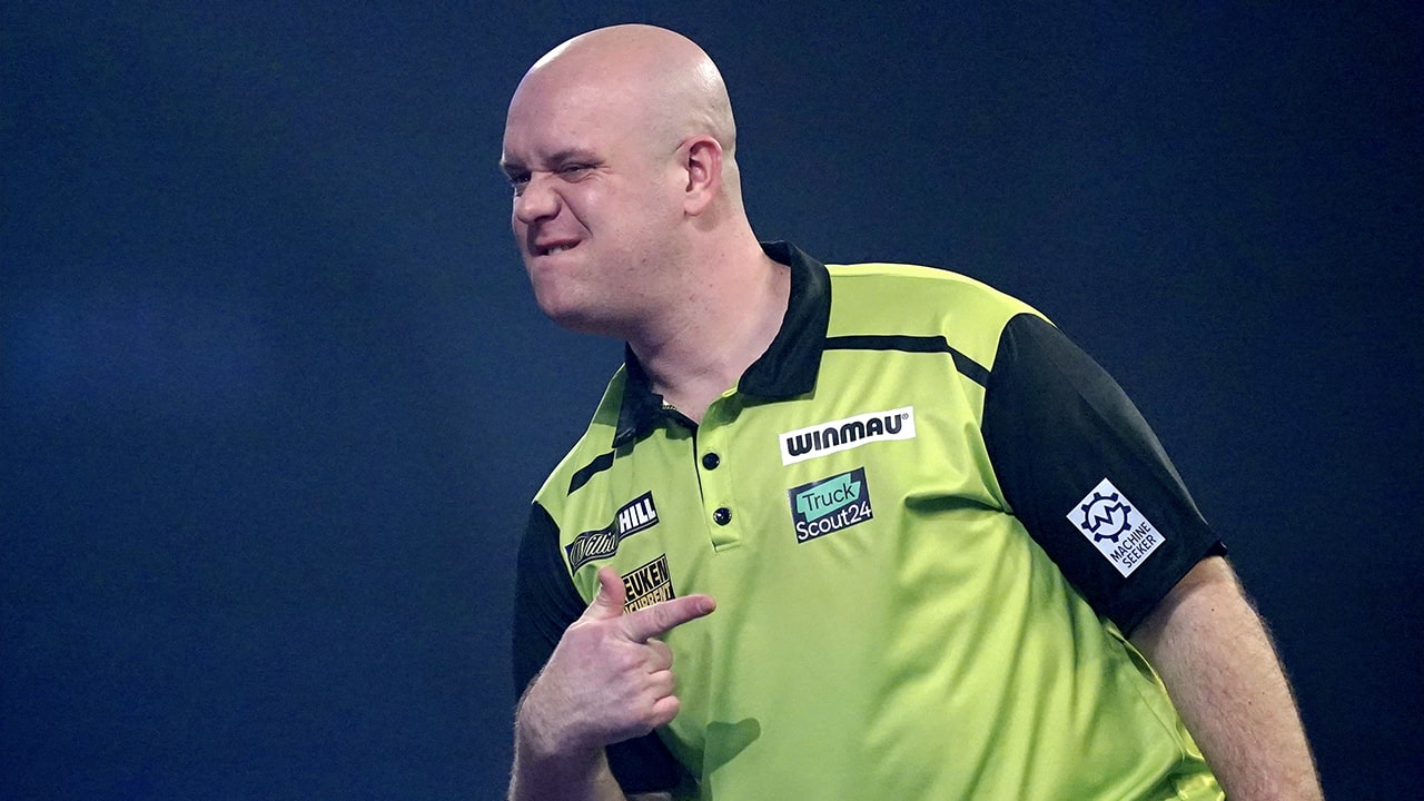 Michael van Gerwen traint met Engels-international uit Premier League