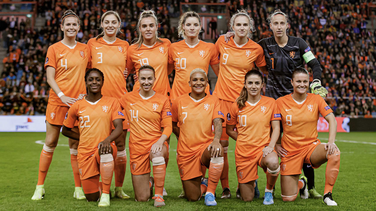 EK-kwalificatie wedstrijden Oranje Leeuwinnen LIVE te zien bij Veronica