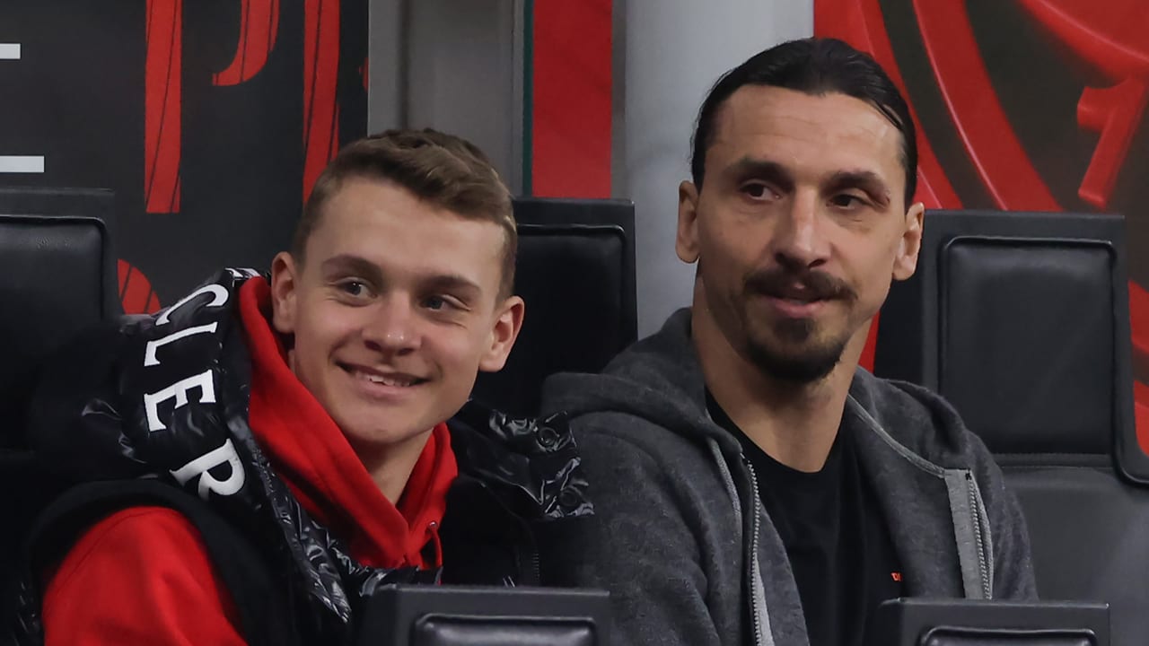 AC Milan legt oudste zoon van Ibrahimovic vast