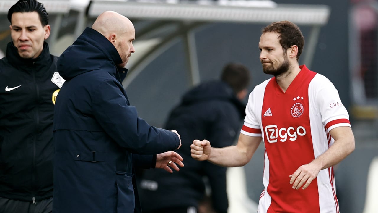 Ajax begint met herstelde Blind aan uitduel met Young Boys