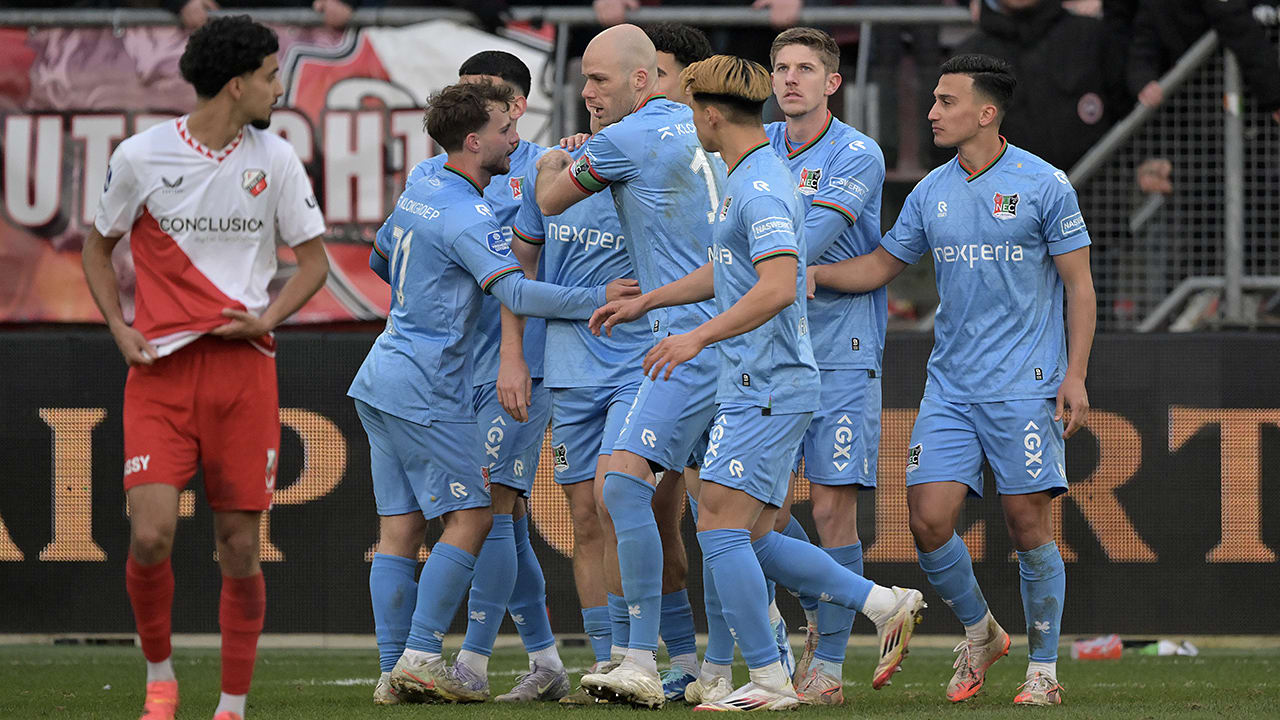 FC Utrecht verliest in eigen huis van NEC en laat dure punten liggen in strijd om plek drie