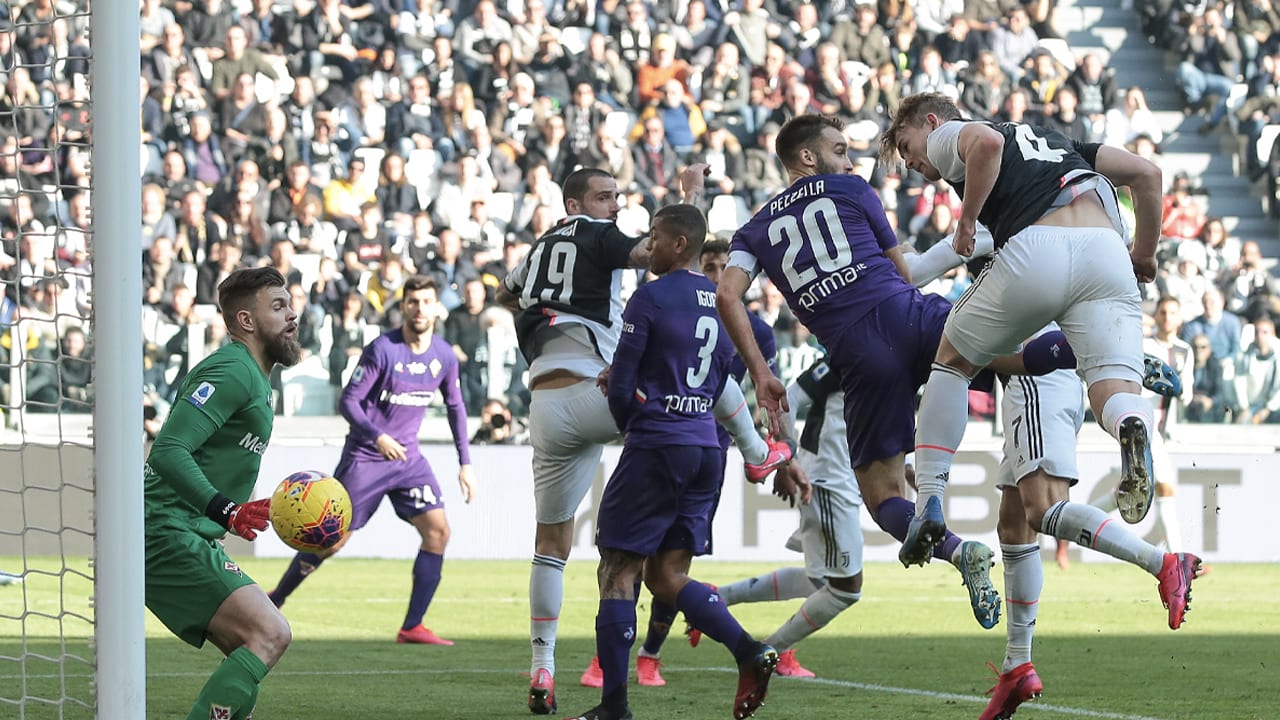 Ronaldo en De Ligt helpen Juventus langs Fiorentina