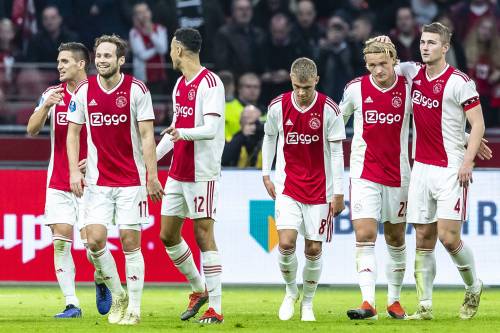 Ajax zet PSV onder druk