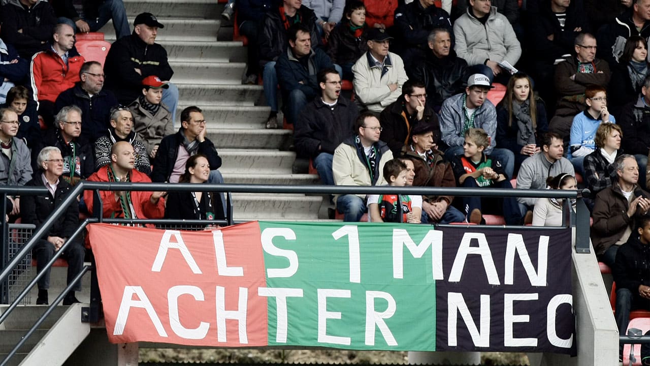 Verplichte coronatests weerhouden NEC-fans van terugkeer stadion