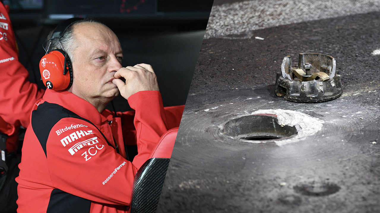 Ferrari-teambaas woedend na loskomen putdeksel in Las Vegas: 'Dit is onaanvaardbaar voor F1'