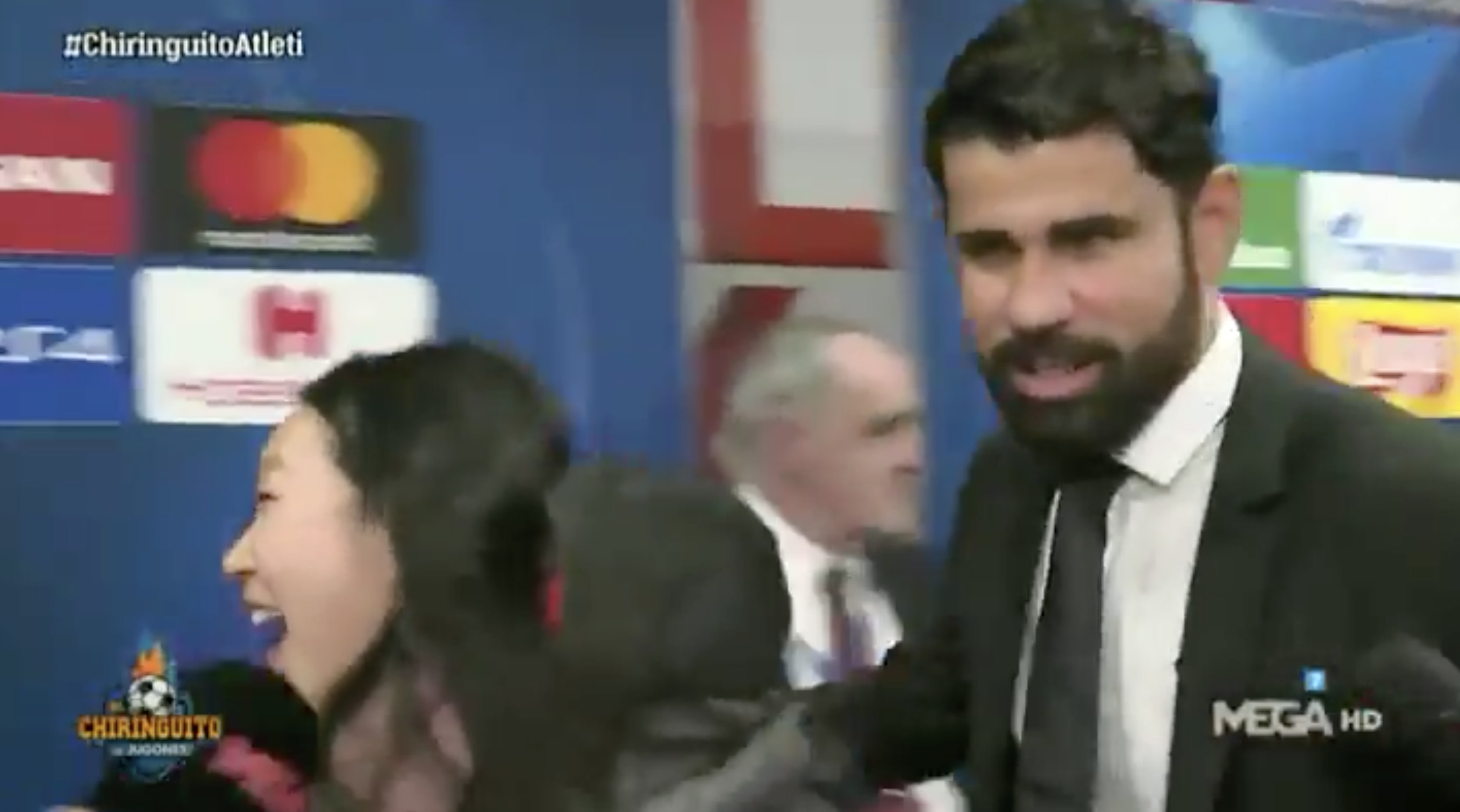 Diego Costa hoest op journalisten en zorgt voor ophef