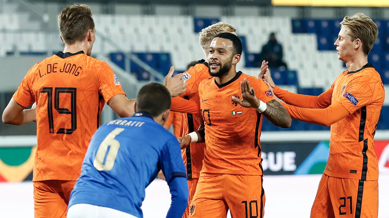 Sterk optreden van Oranje brengt Italië slechts aan het wankelen