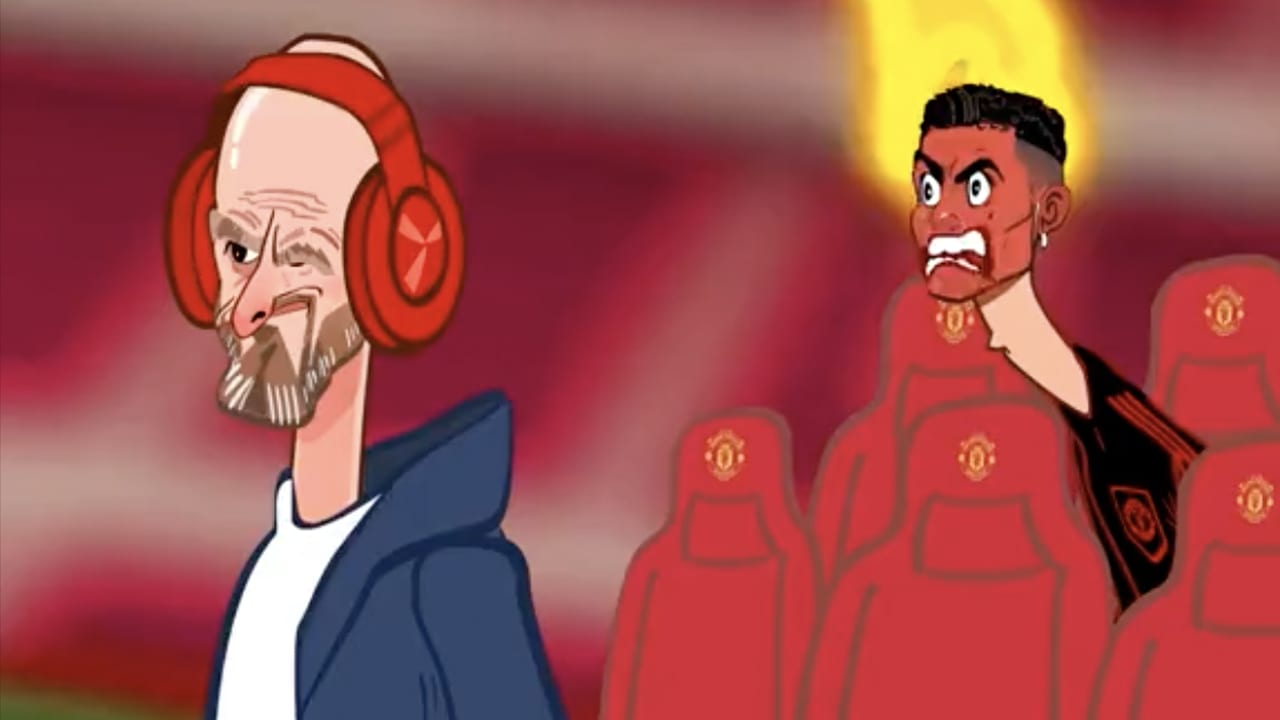 Heerlijke animatie: de transformatie van Manchester United onder Erik ten Hag