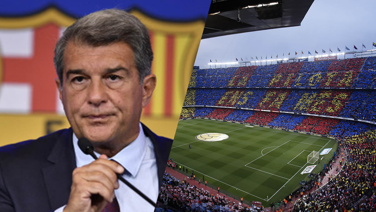 Laporta wil tijdens verbouwing Camp Nou uitwijken naar opmerkelijk stadion