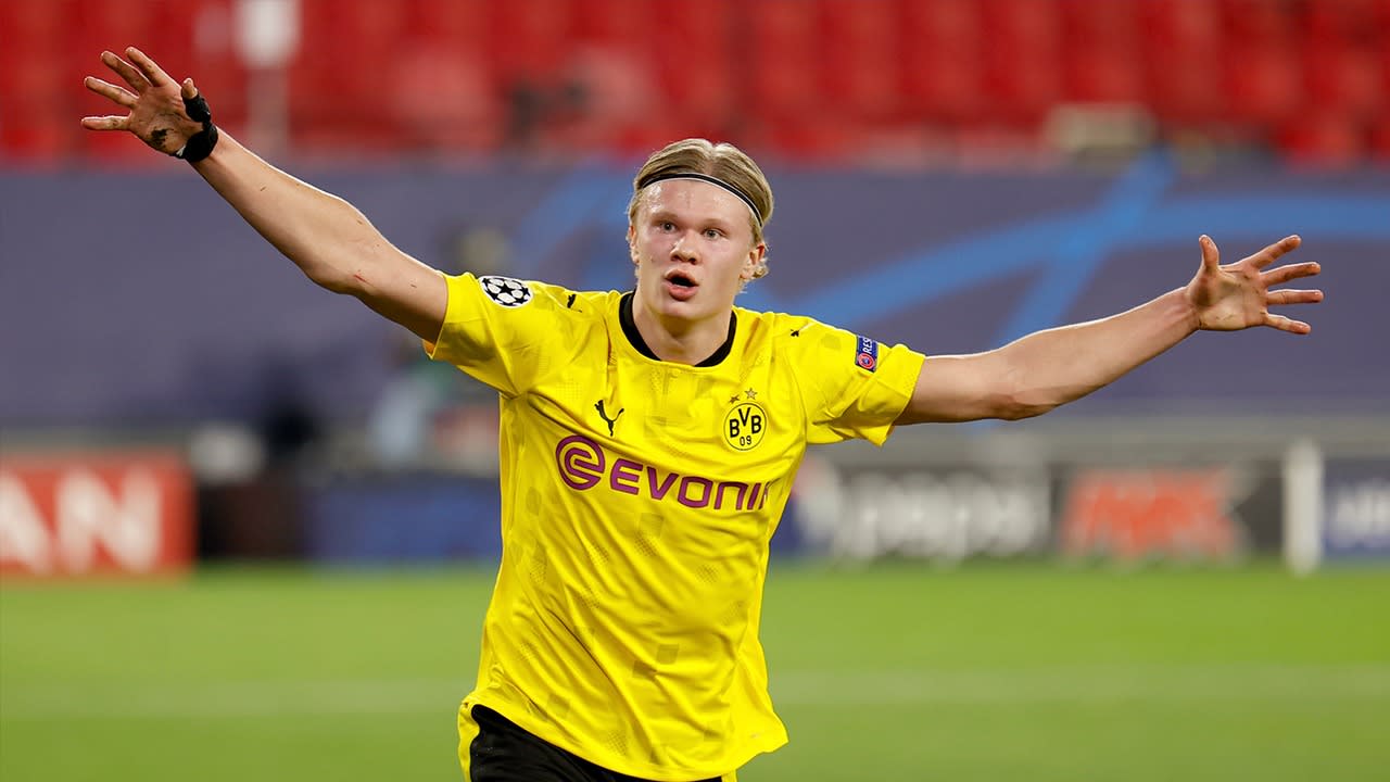 'Zes Europese topclubs in de race voor Dortmund-sensatie Haaland'