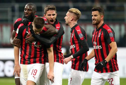 Piatek schiet AC Milan naar halve finale