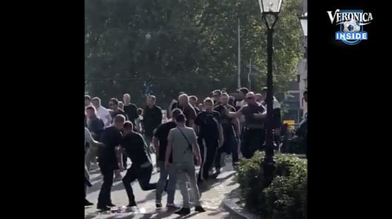 Knokpartij tussen Duitse en Nederlandse supporters in Amsterdam