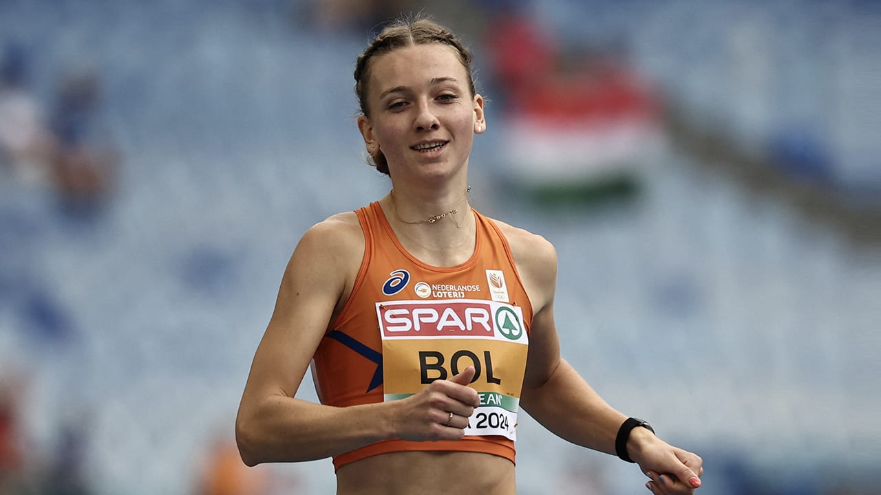 Femke Bol prolongeert in Rome Europese titel 400 meter horden