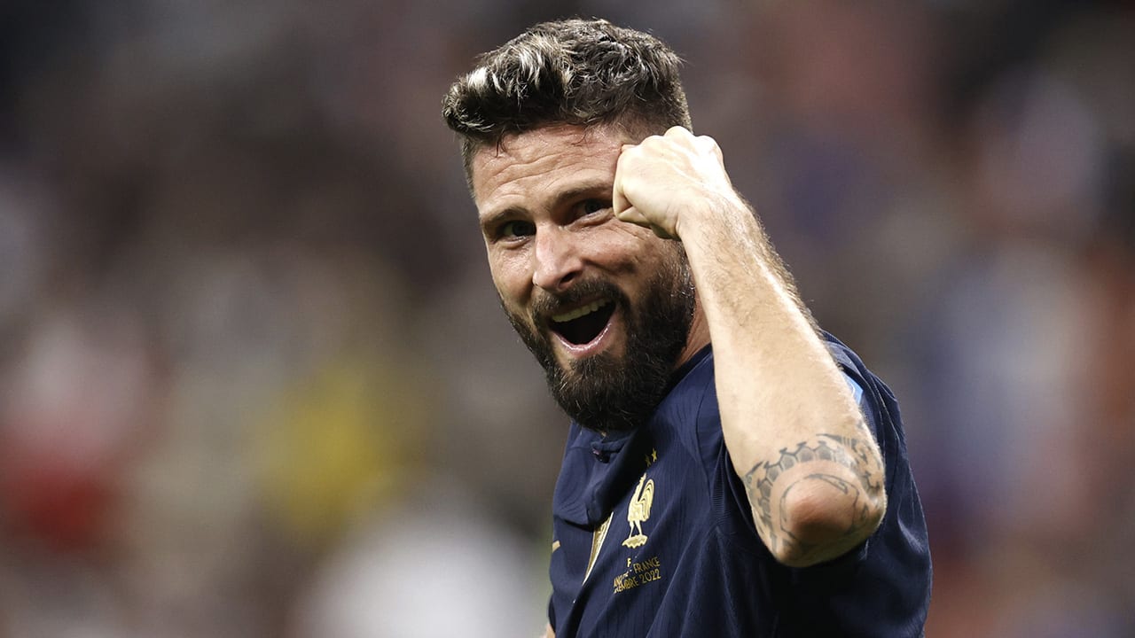 Frankrijk dankzij goudhaantje Giroud naar halve finale WK