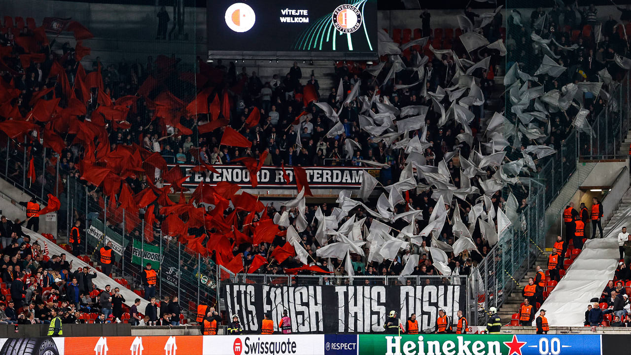 Geen uitsupporters welkom bij Europa League-tweeluik tussen Feyenoord en AS Roma