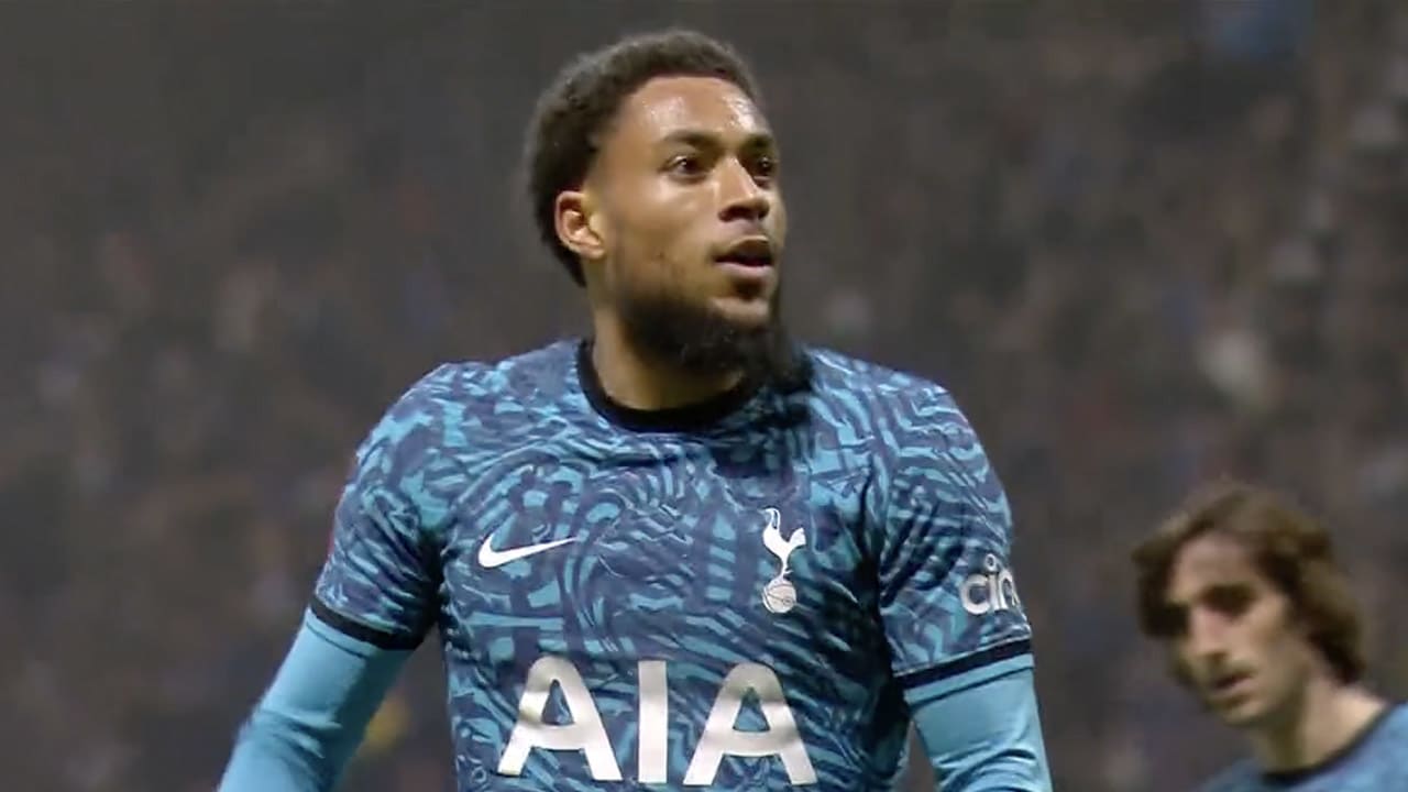 Videogoal: Danjuma bekroont debuut voor Tottenham Hotspur met doelpunt