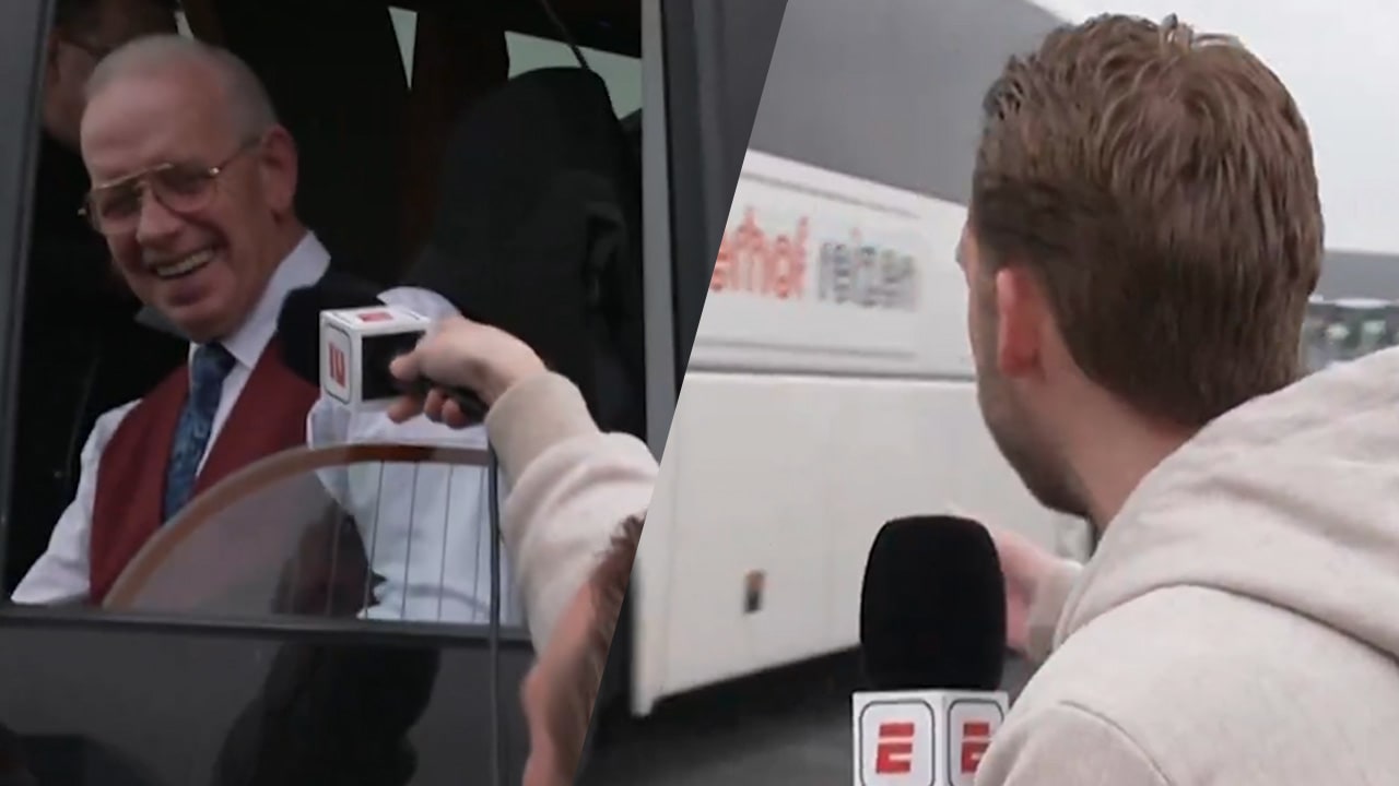 Video: Uitzinnige Go Ahead Eagles-supporters laten bus schudden op weg naar De Kuip
