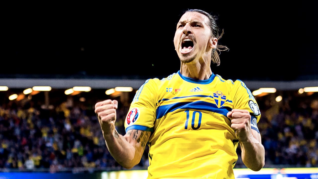 Ibrahimovic staat voor terugkeer als international van Zweden