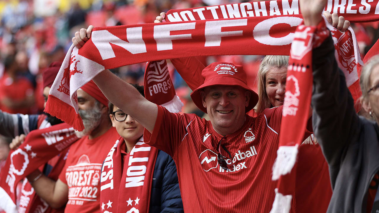 Nottingham Forest keert na 23 jaar terug in de Premier League