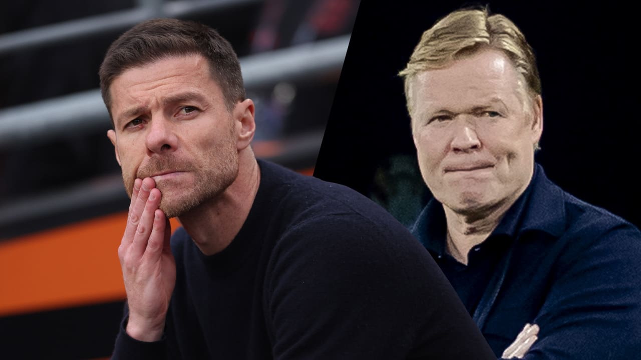 Xabi Alonso reageert: 'Dat is de mening van Ronald Koeman'