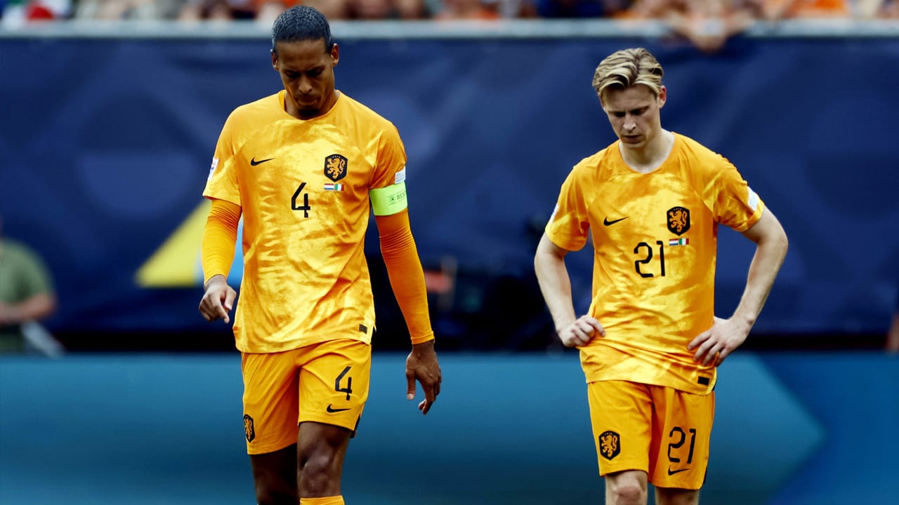 Zwak Nederland verliest ook van Italië en eindigt laatste in Nations League
