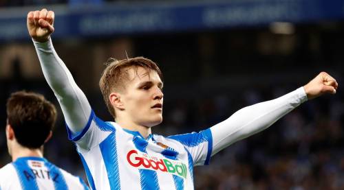 Ødegaard bezorgt Sociedad winst op Mirandes in beker