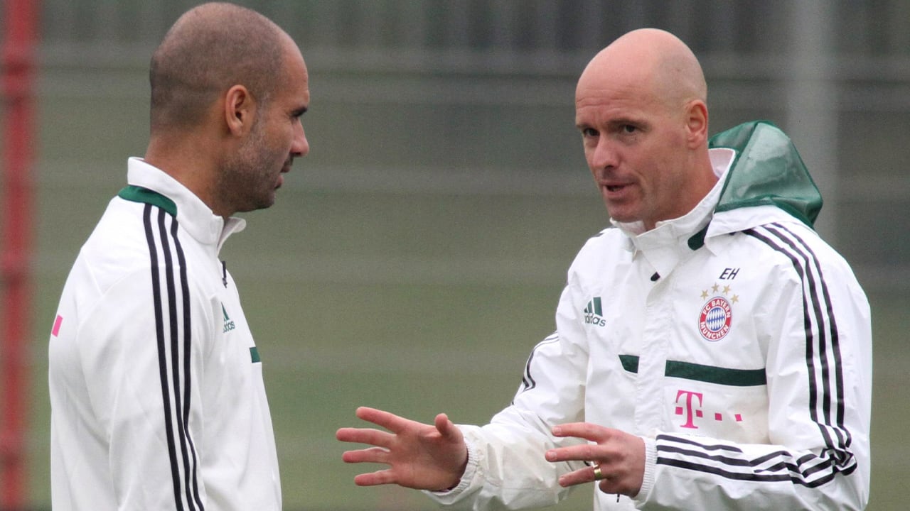 Guardiola ziet Ten Hag als ideale opvolger bij Man City: 'Hij heeft veel kwaliteiten'