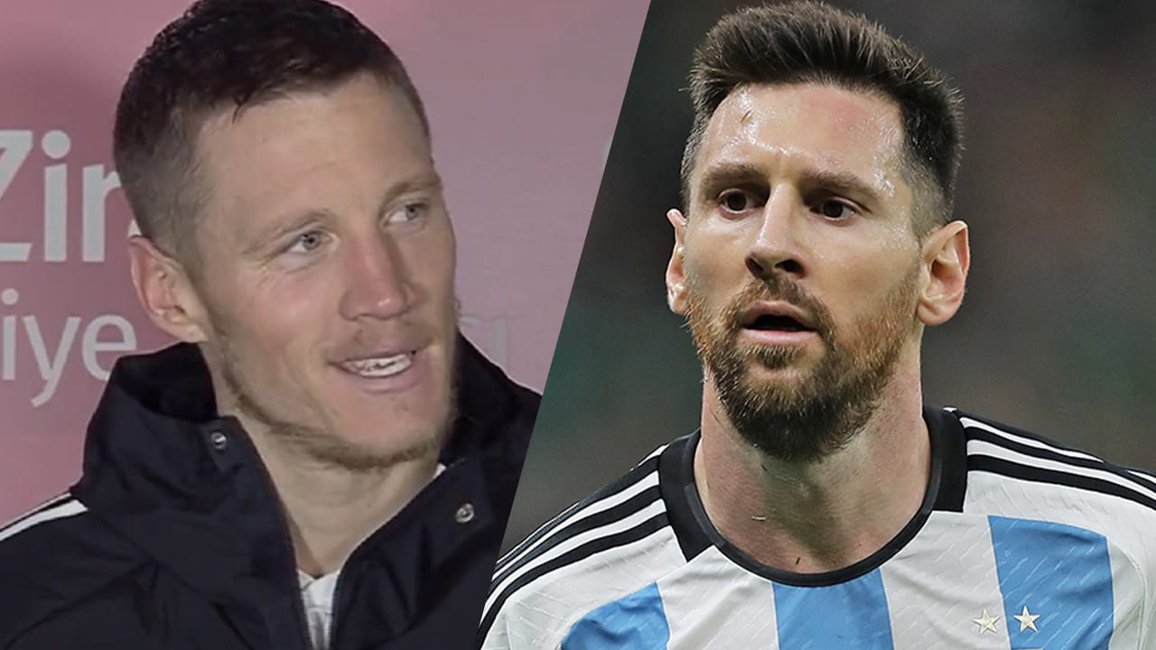Weghorst blikt terug op akkefietje met Messi: 'Daarom was hij boos'