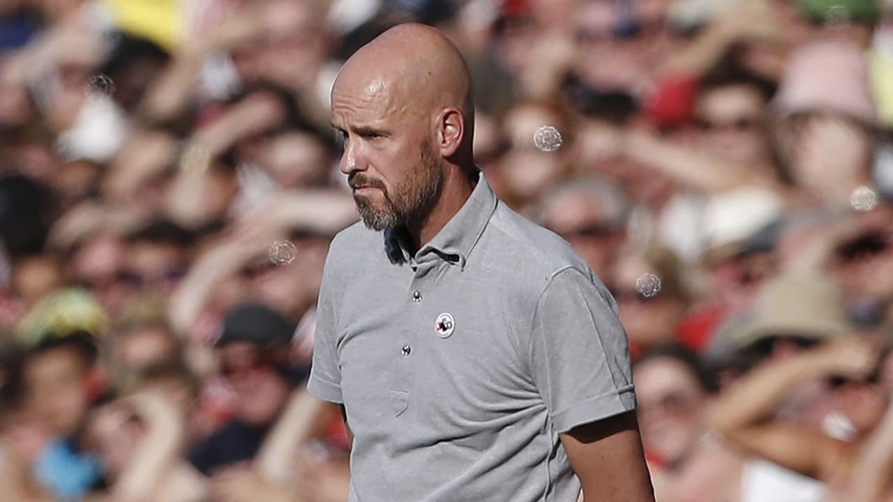 Erik ten Hag beleeft met Manchester United horrormiddag bij Brentford FC 