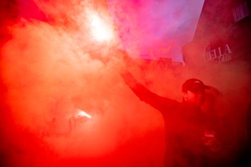 Arrestaties om voetbalrellen Waalwijk in mei