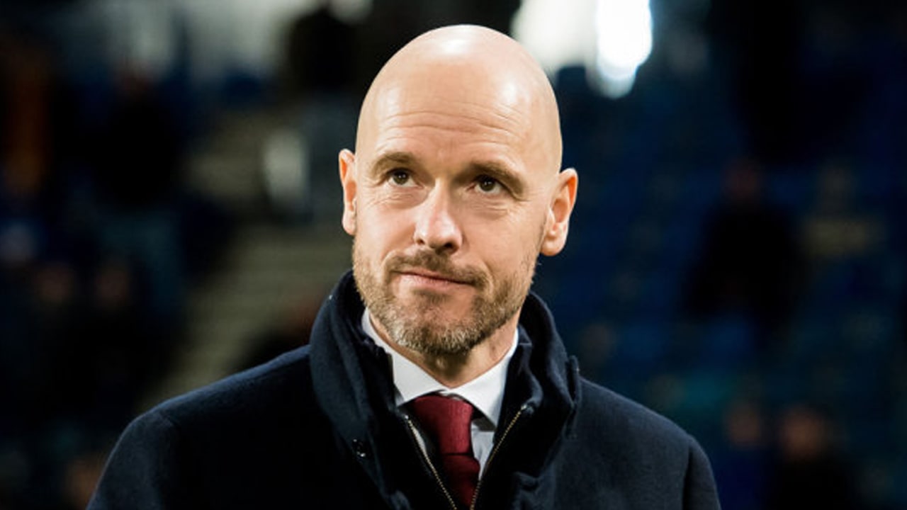Ten Hag trainer met hoogste puntengemiddelde ooit in eerste 100 Eredivisieduels