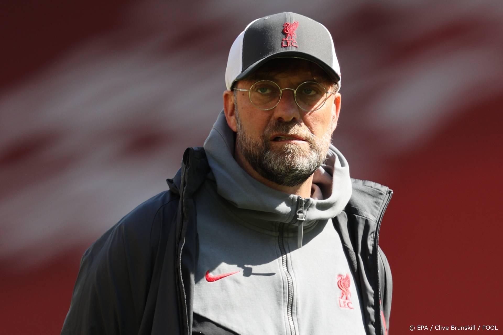 Trainer Klopp tempert euforie over trainingsbeelden Van Dijk