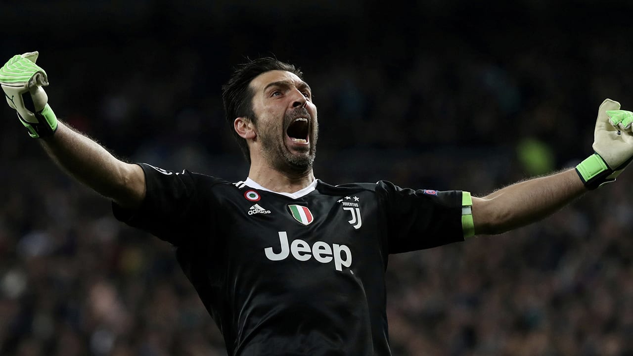 Juventus ziet in jarige Buffon symbool van oneindigheid