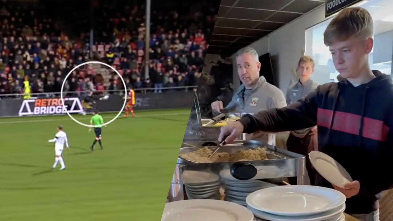 Video: Ballenjongen die Go Ahead Eagles aan goal hielp in het zonnetje gezet