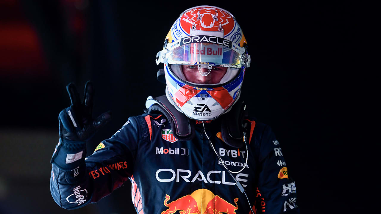 Verstappen pakt poleposition in Grand Prix van Saudi-Arabië