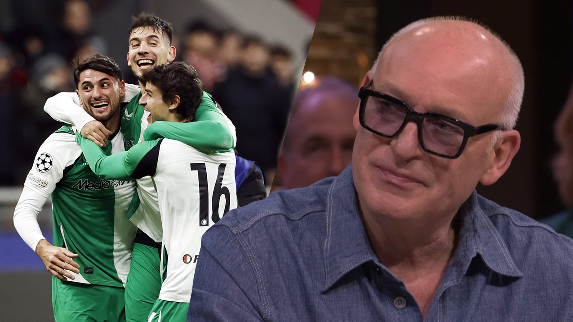 René looft Feyenoord: 'Razendknap, man!'
