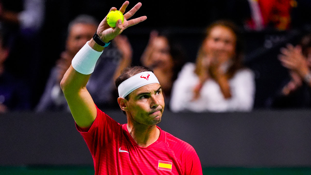 Nadal verliest in mogelijk laatste wedstrijd van zijn carrière van Nederlander Van de Zandschulp