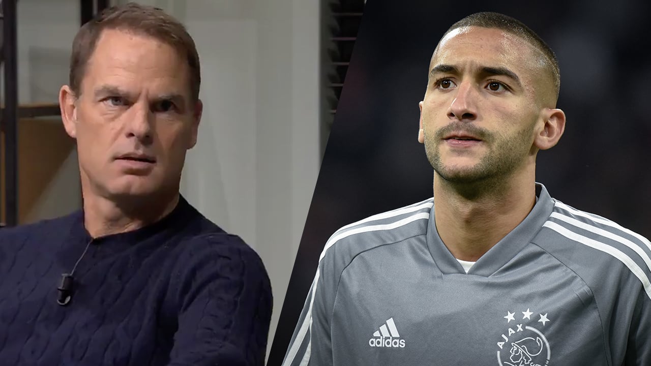 Frank de Boer denkt dat Ziyech absolute top aan kan: 'Hij is niet minder dan Mahrez'