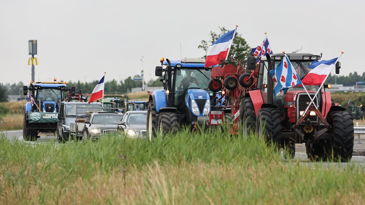 Nieuwe boerenacties op A12, A7 en A28