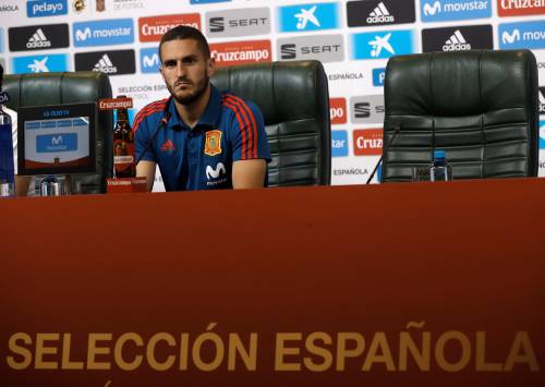 Koke terug bij Spanje, Costa absent