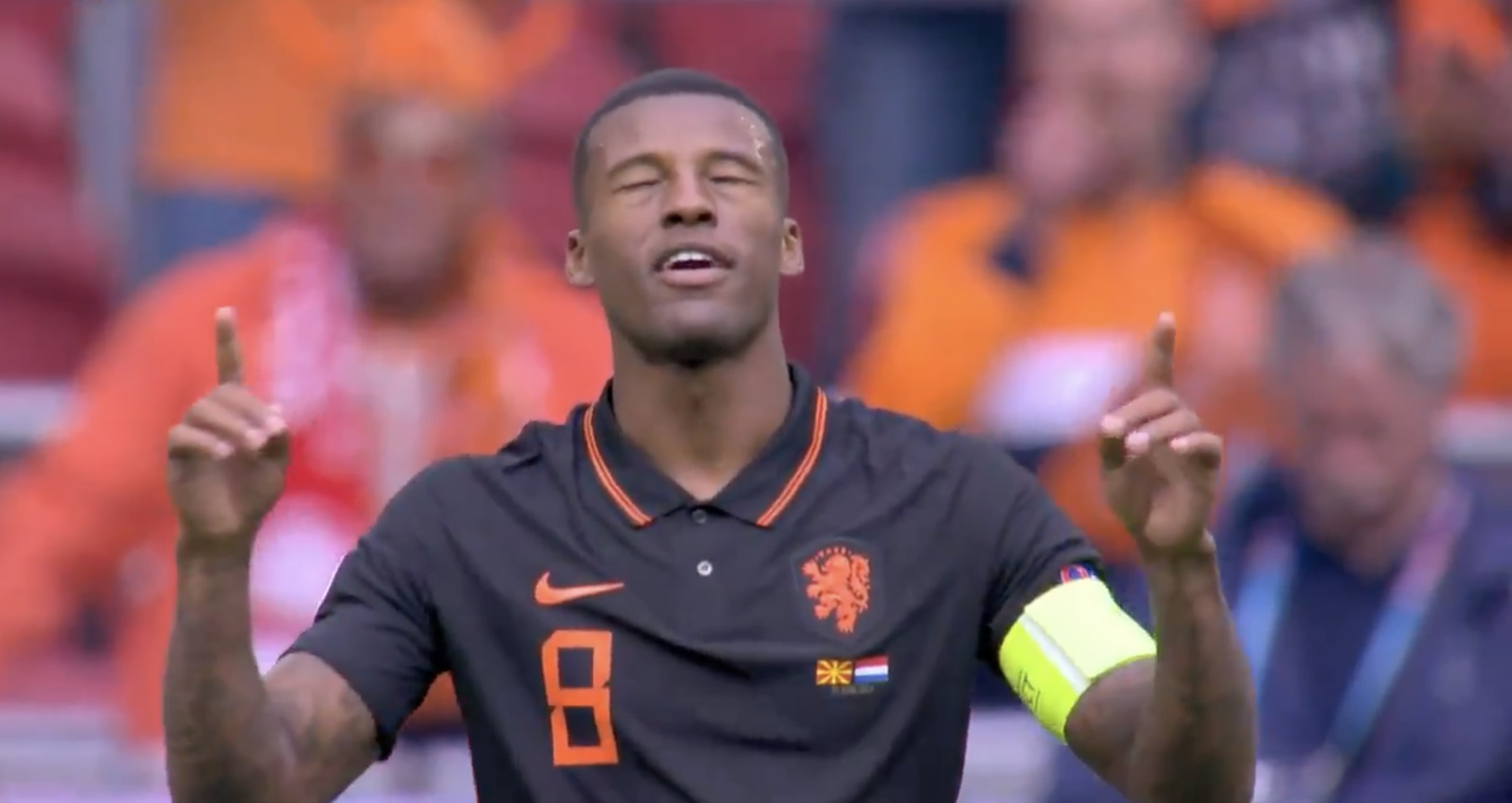 VIDEOGOAL: Wijnaldum maakt zijn tweede na goed werk van Malen